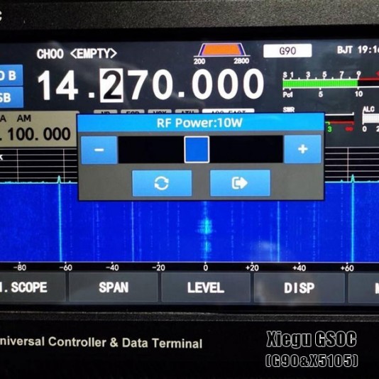 Модуль GSOC (Panadapter) для XIEGU G90/X5105